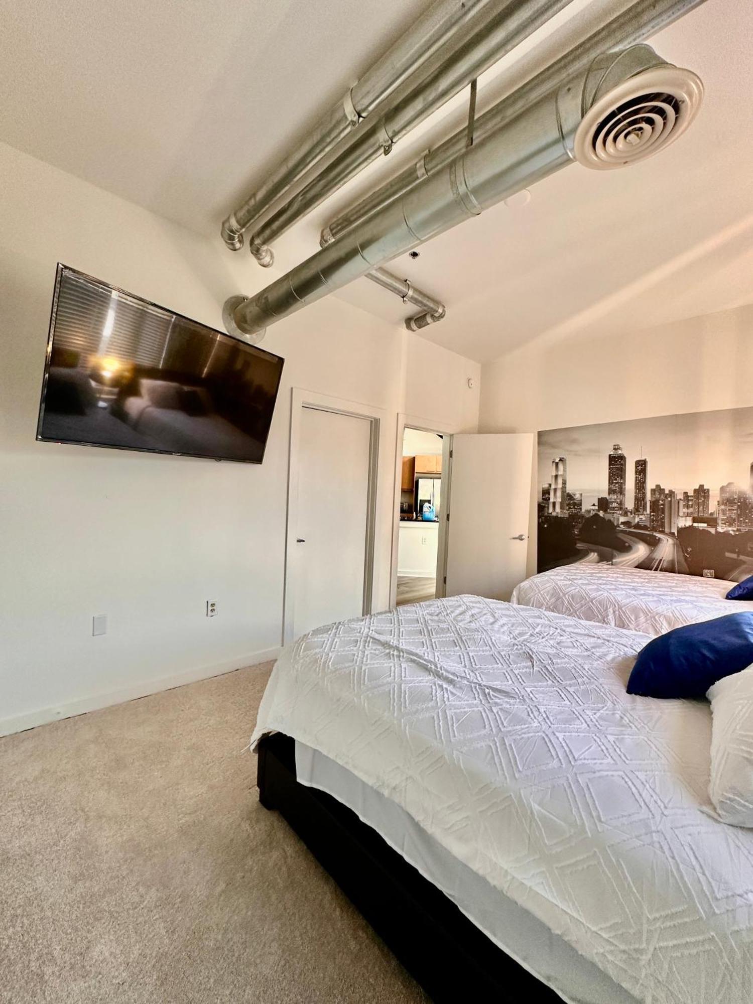 Grand 3Br Loft In Atlantic Station Apartment แอตแลนตา ภายนอก รูปภาพ