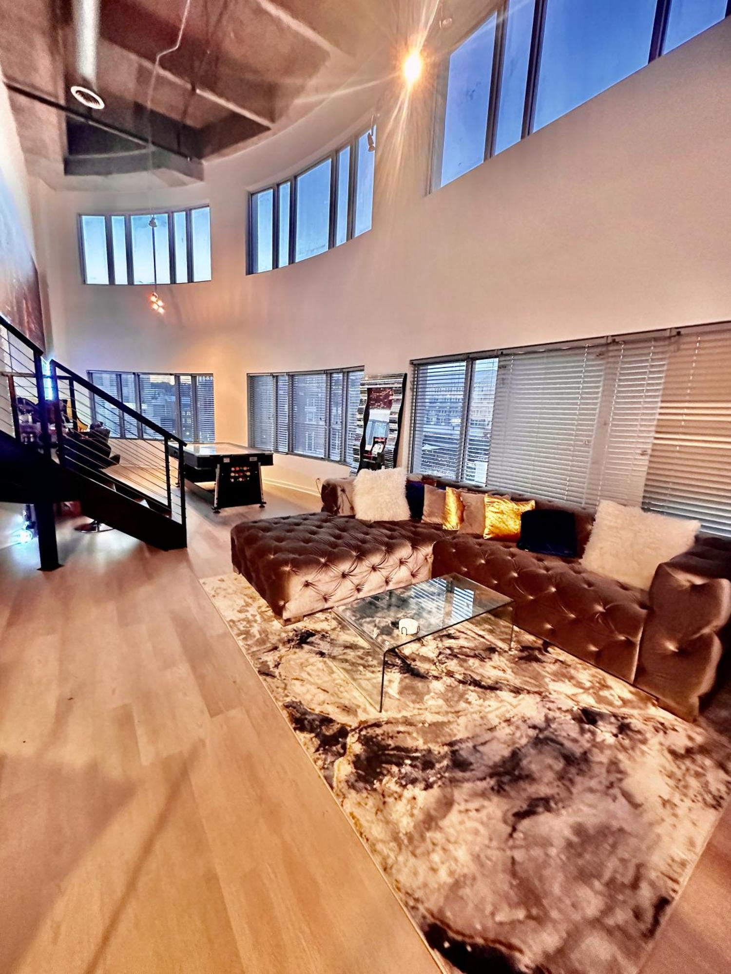Grand 3Br Loft In Atlantic Station Apartment แอตแลนตา ภายนอก รูปภาพ